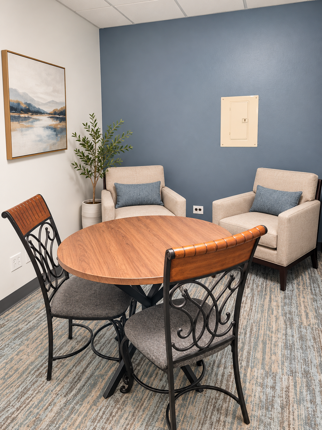 Consultation Room at LIVE IT Business Growth Hub in Provo, Utah